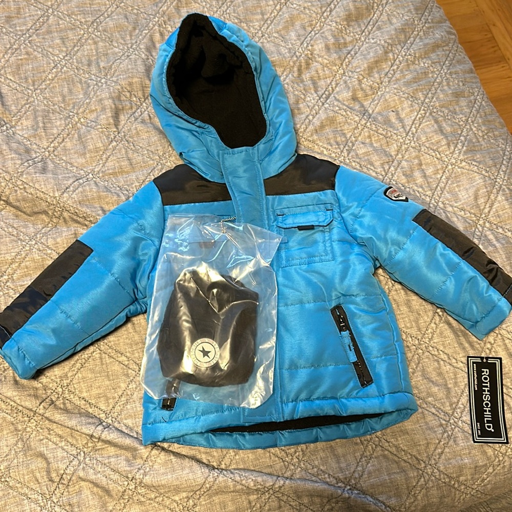 ROTHSCHILD 12 months Two Tone Jacket w/ Hat